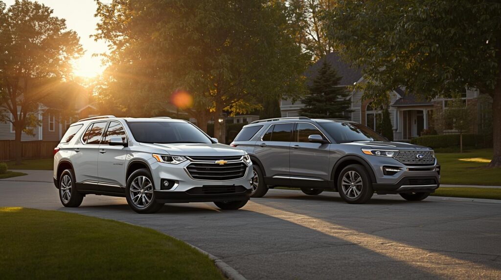 Chevy Traverse or Ford Explorer