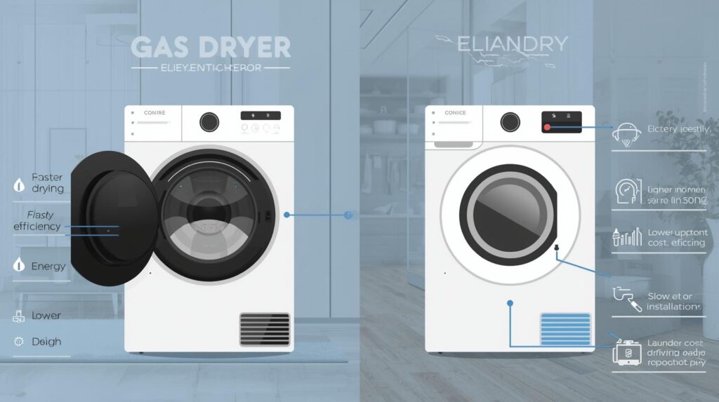 Gas Dryer vs Electric Dryer 2025