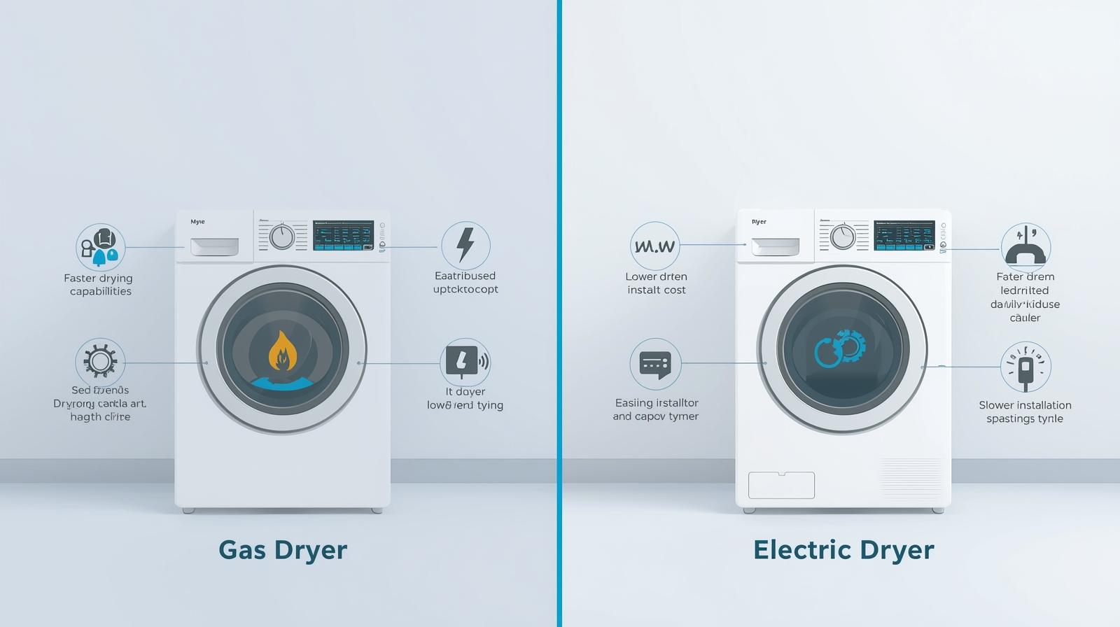 gas dryer vs electric dryer