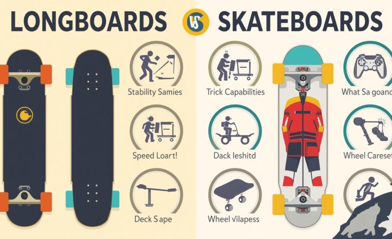 longboard vs skateboard