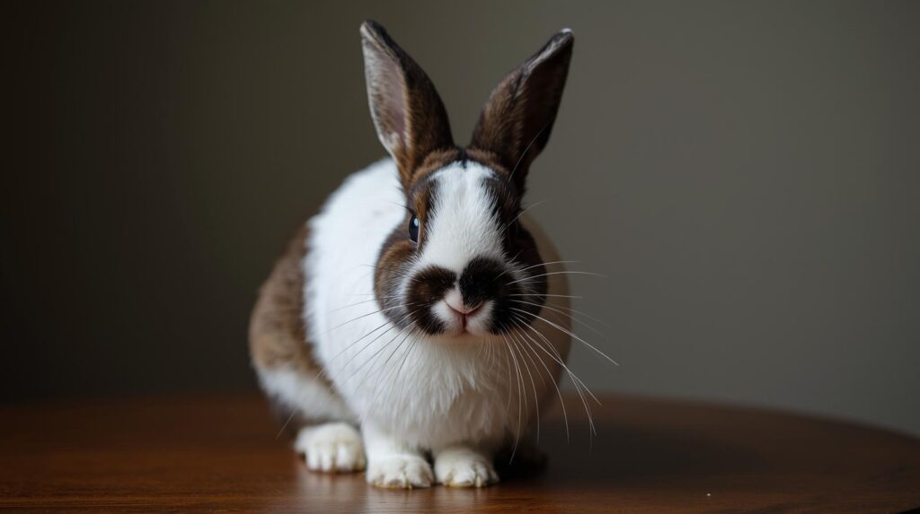 magpie harlequin rabbit