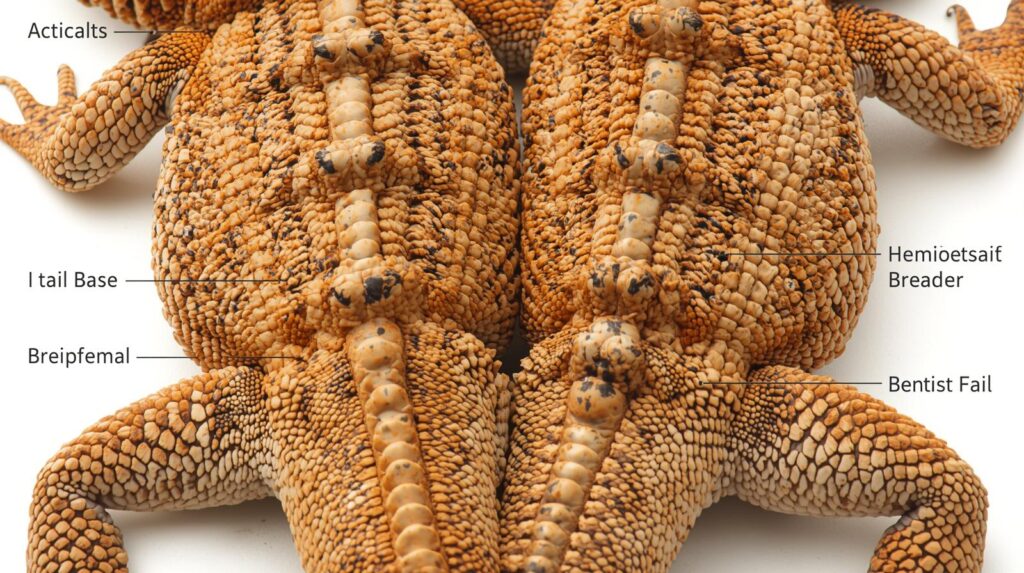 Female and Male Bearded Dragon