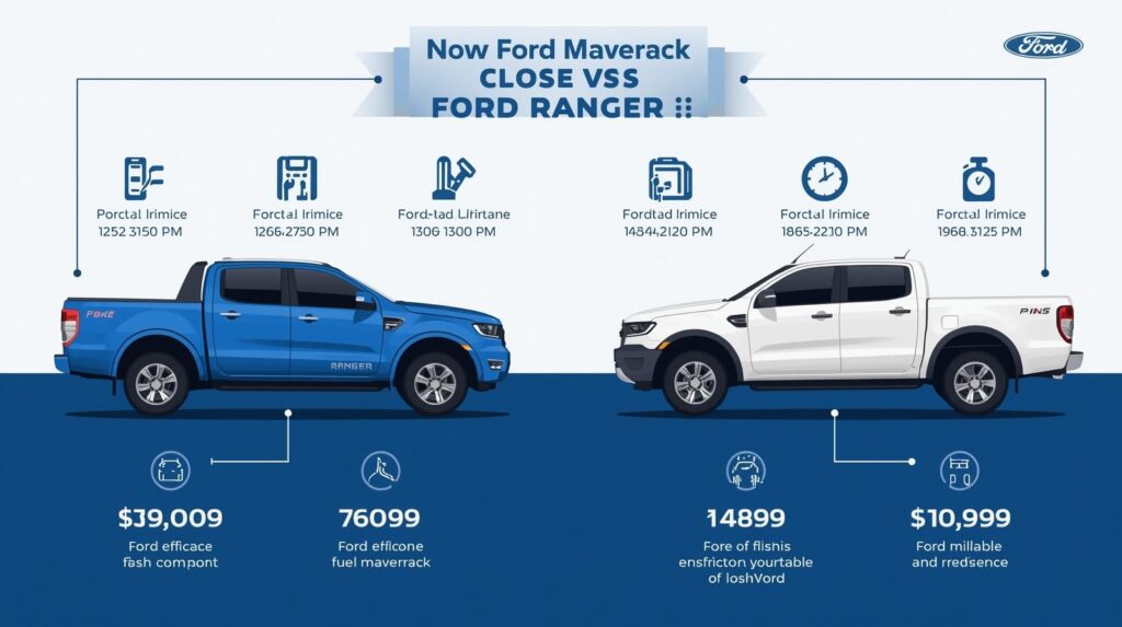 Ford Maverick vs Ranger