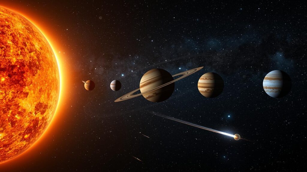 Galaxy vs solar system