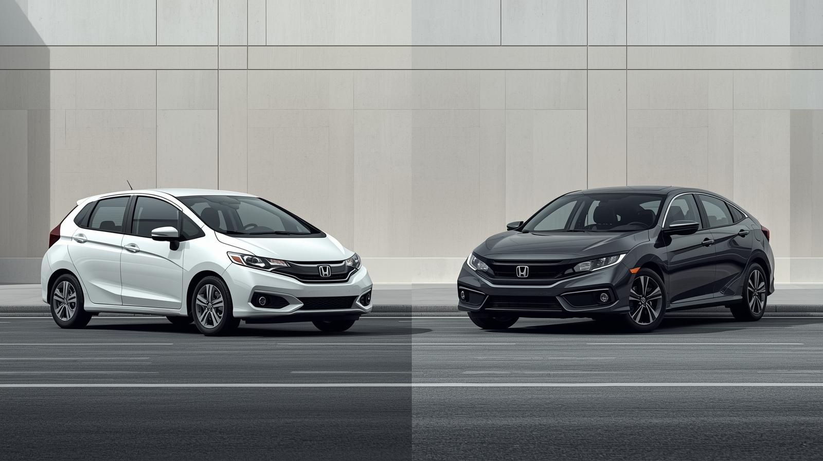 Honda Fit vs Honda Civic